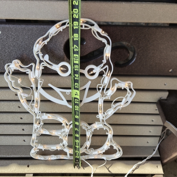 Vintage-y Halloween Ghost Light Up Sculpture 20" Decor Boo!‎ Euc - Picture 5 of 5